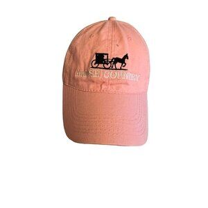 Jacobson Pink Amish Country Embroidered Baseball Cap Adjustable